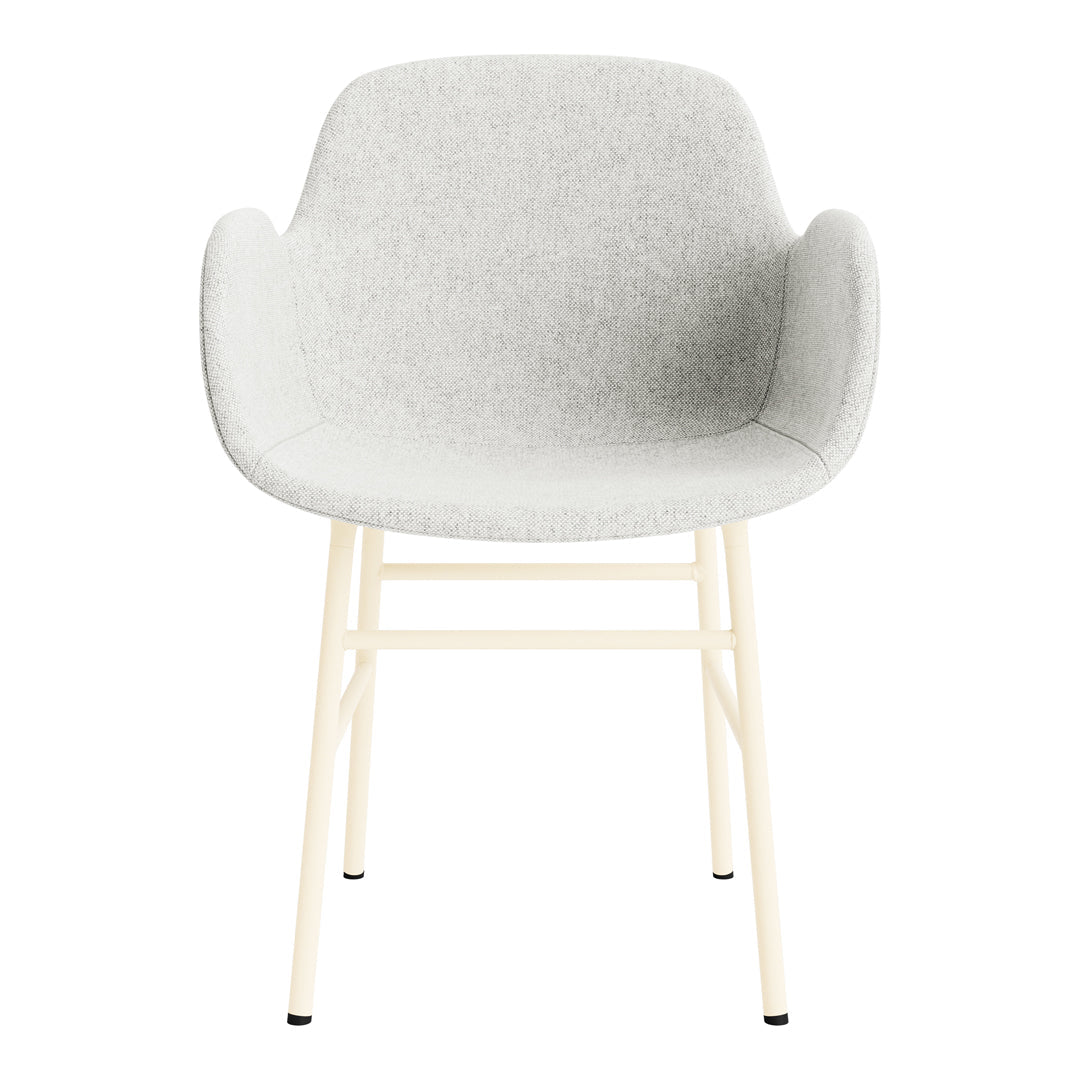 Normann Copenhagen Form Armchair - Metal Legs - Upholstered