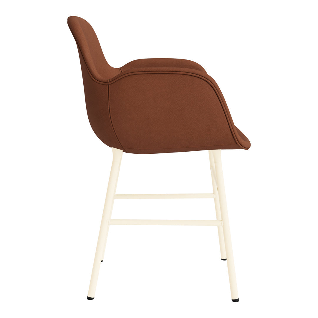 Normann Copenhagen Form Armchair - Metal Legs - Upholstered