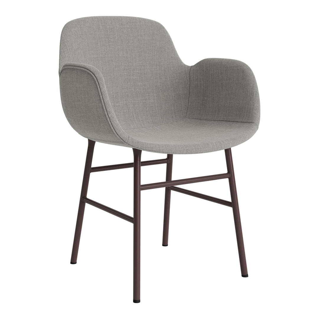 Normann Copenhagen Form Armchair - Metal Legs - Upholstered