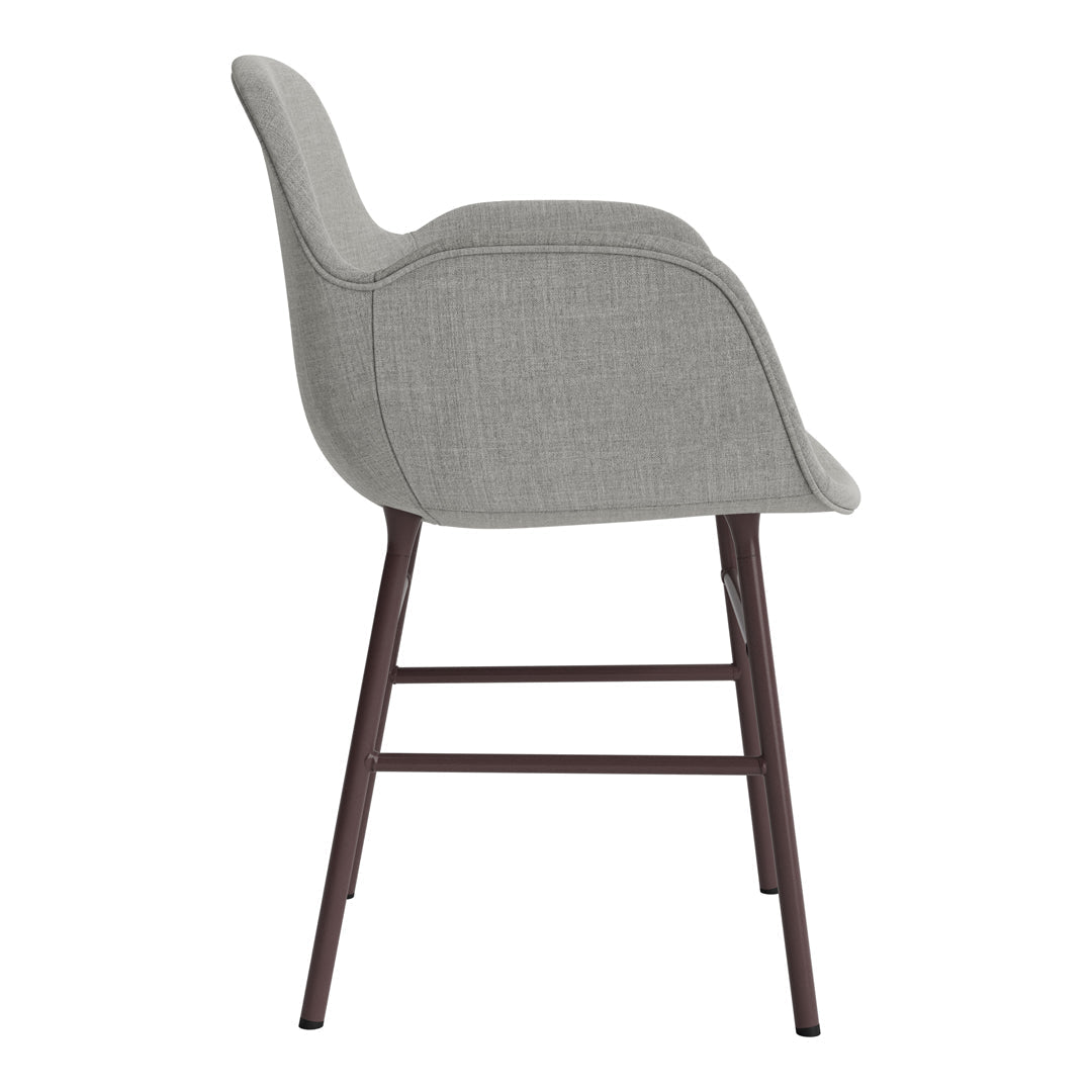 Normann Copenhagen Form Armchair - Metal Legs - Upholstered