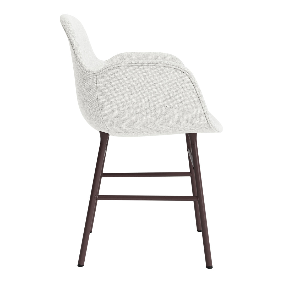 Normann Copenhagen Form Armchair - Metal Legs - Upholstered
