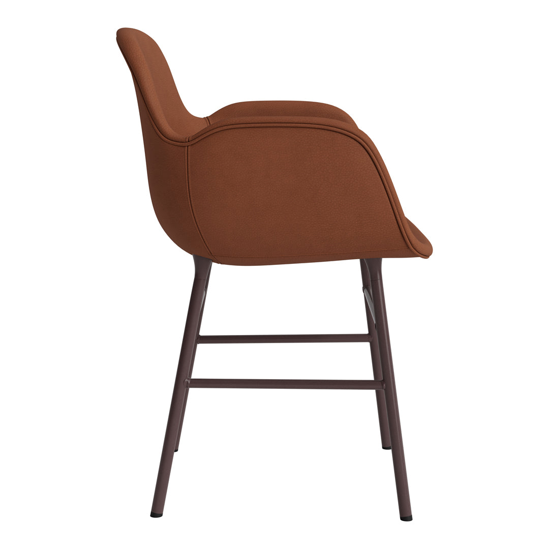Normann Copenhagen Form Armchair - Metal Legs - Upholstered
