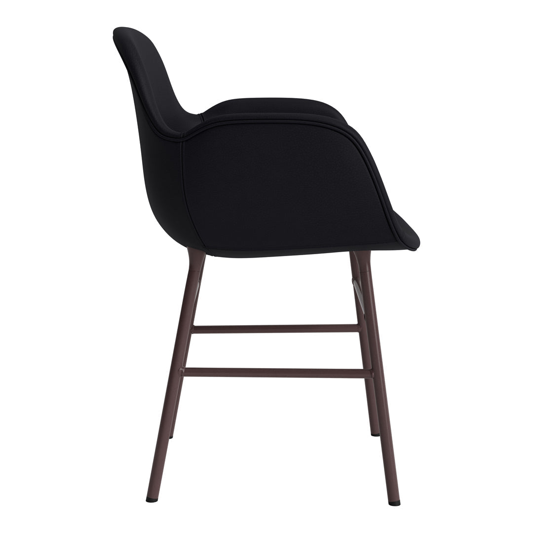 Normann Copenhagen Form Armchair - Metal Legs - Upholstered