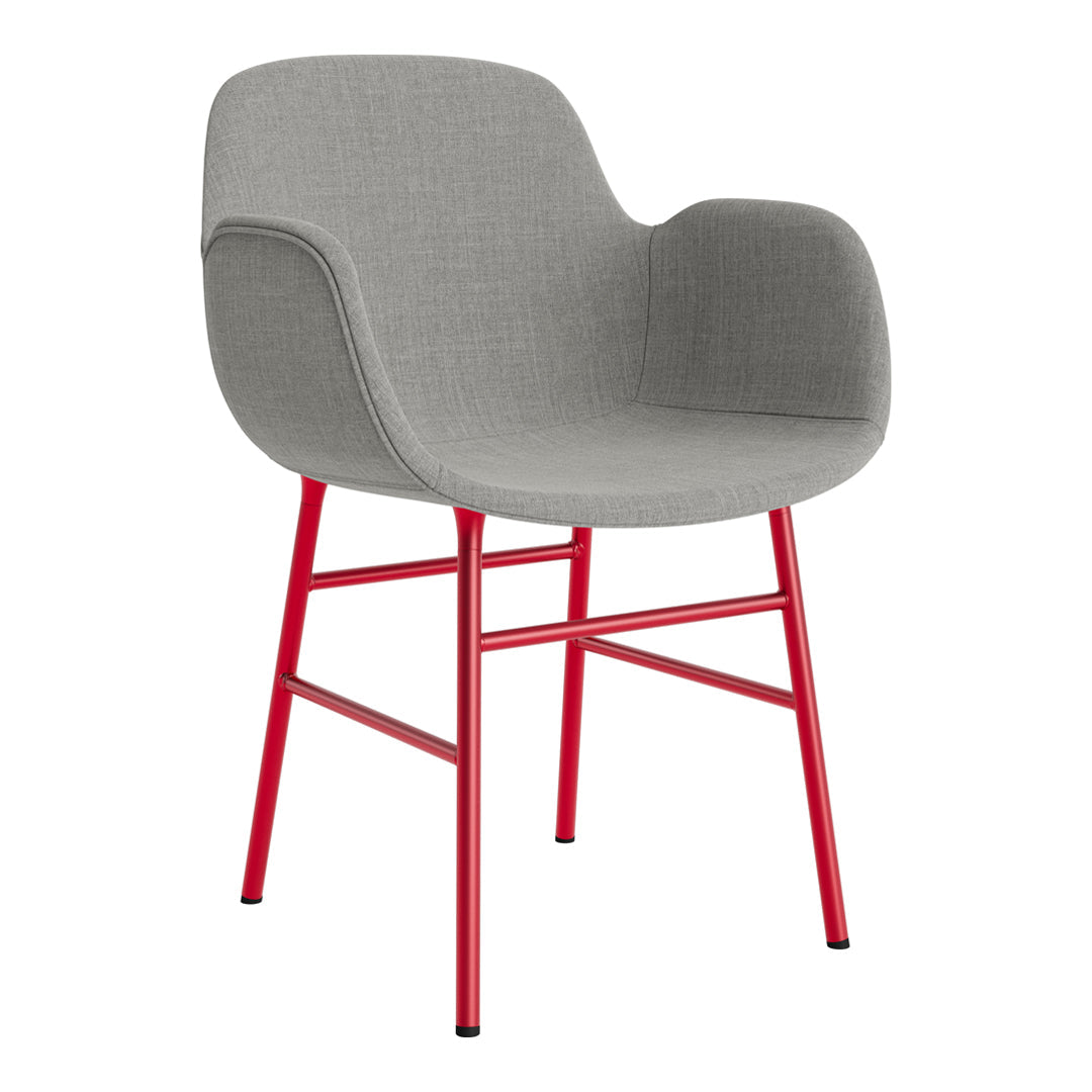 Normann Copenhagen Form Armchair - Metal Legs - Upholstered