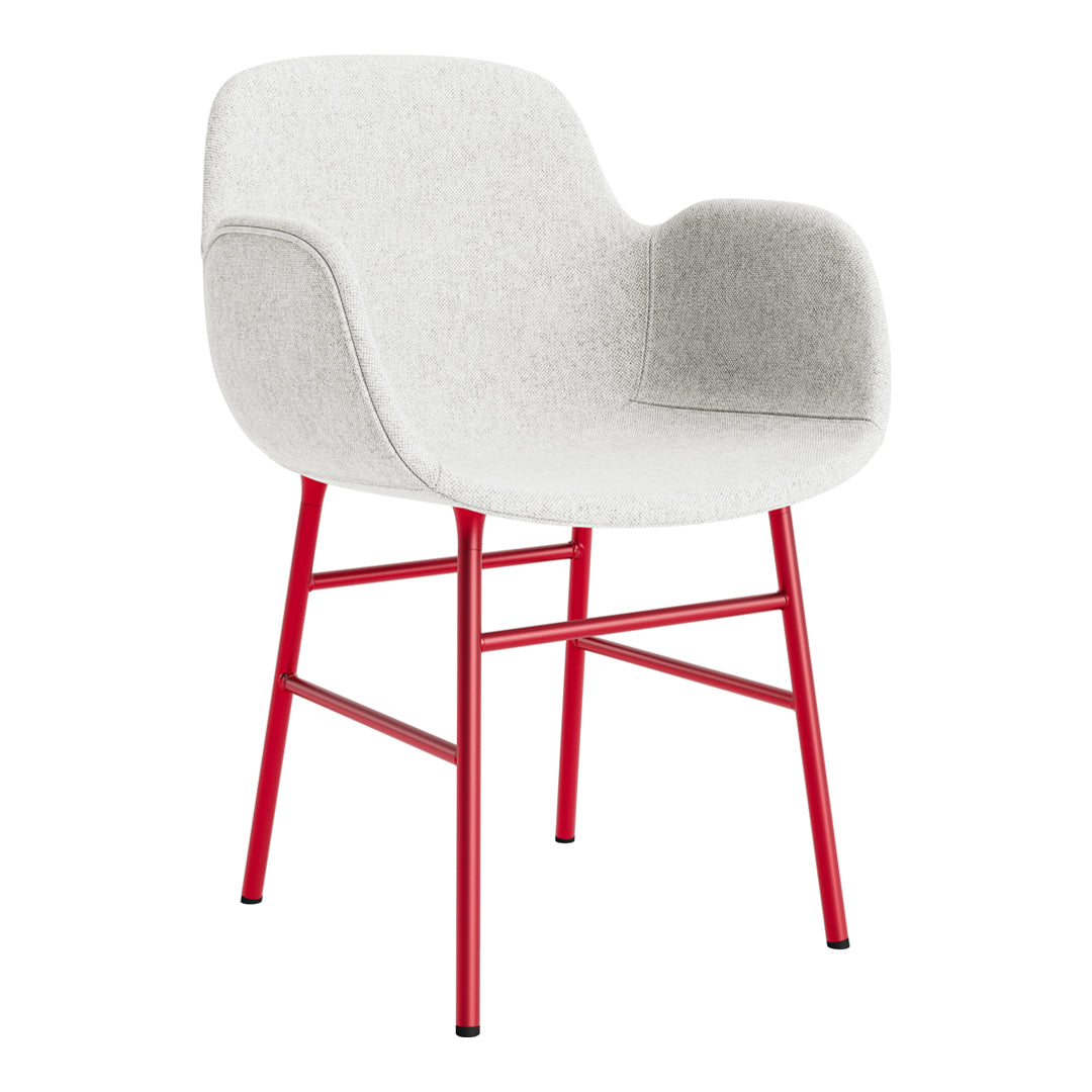 Normann Copenhagen Form Armchair - Metal Legs - Upholstered