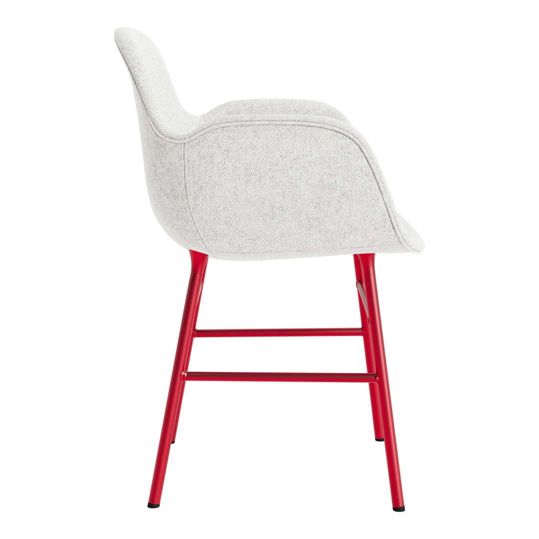 Normann Copenhagen Form Armchair - Metal Legs - Upholstered