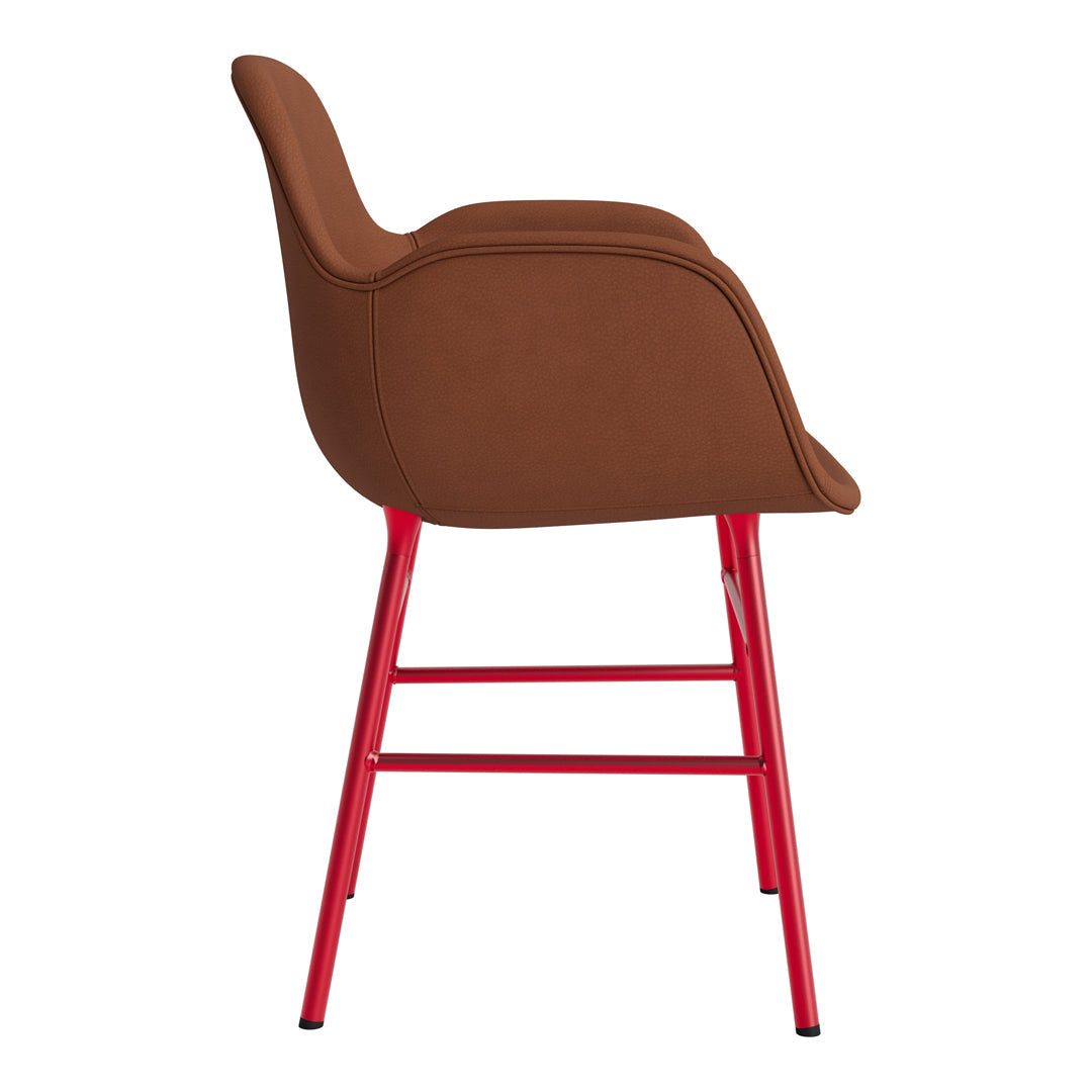 Normann Copenhagen Form Armchair - Metal Legs - Upholstered