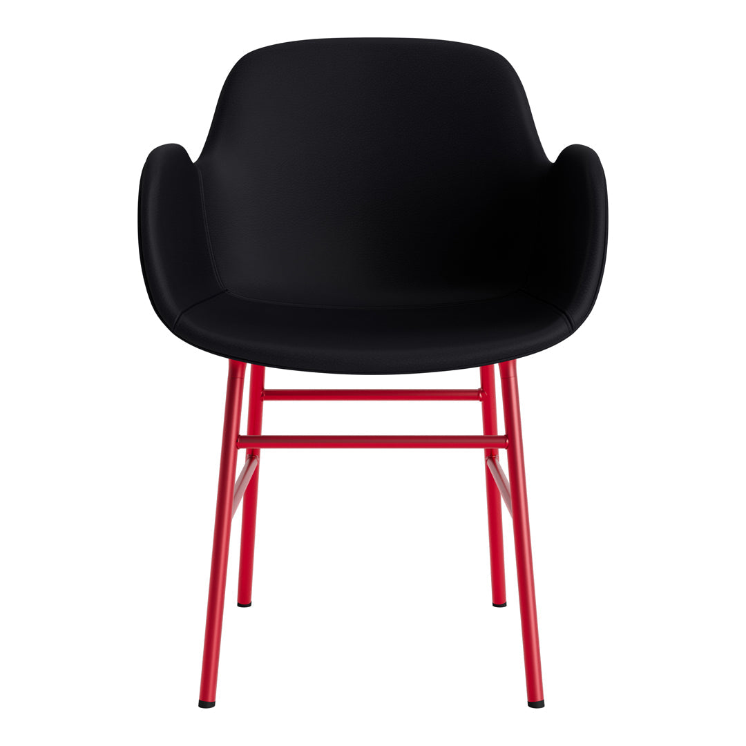 Normann Copenhagen Form Armchair - Metal Legs - Upholstered