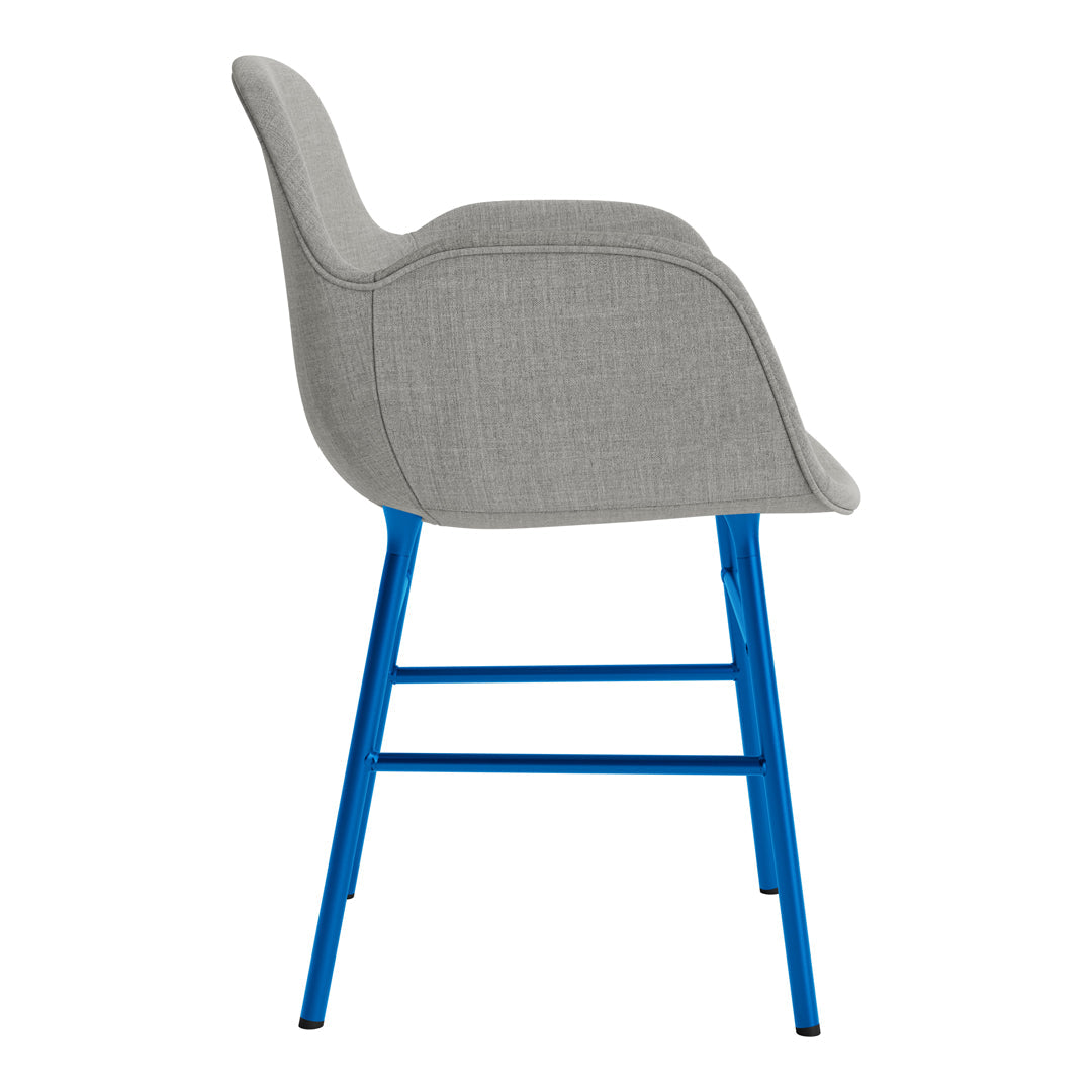 Normann Copenhagen Form Armchair - Metal Legs - Upholstered