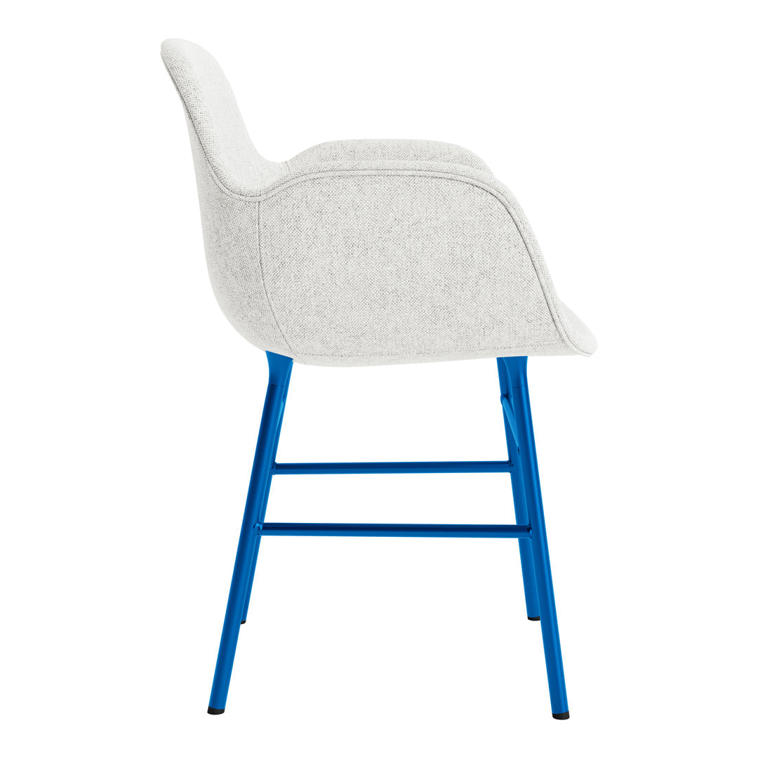 Normann Copenhagen Form Armchair - Metal Legs - Upholstered