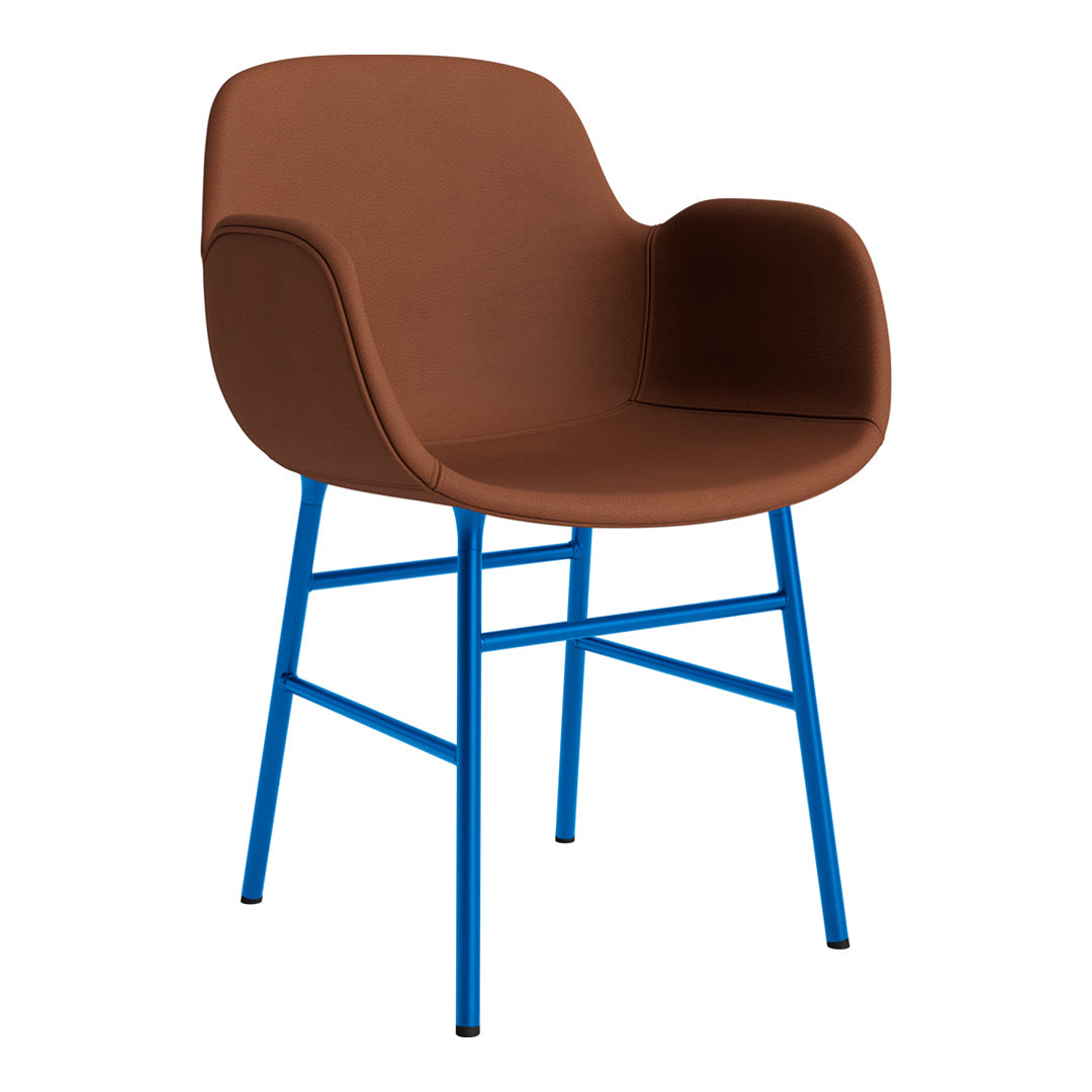 Normann Copenhagen Form Armchair - Metal Legs - Upholstered