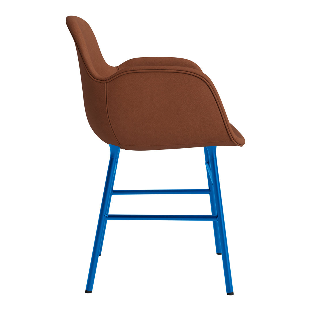 Normann Copenhagen Form Armchair - Metal Legs - Upholstered