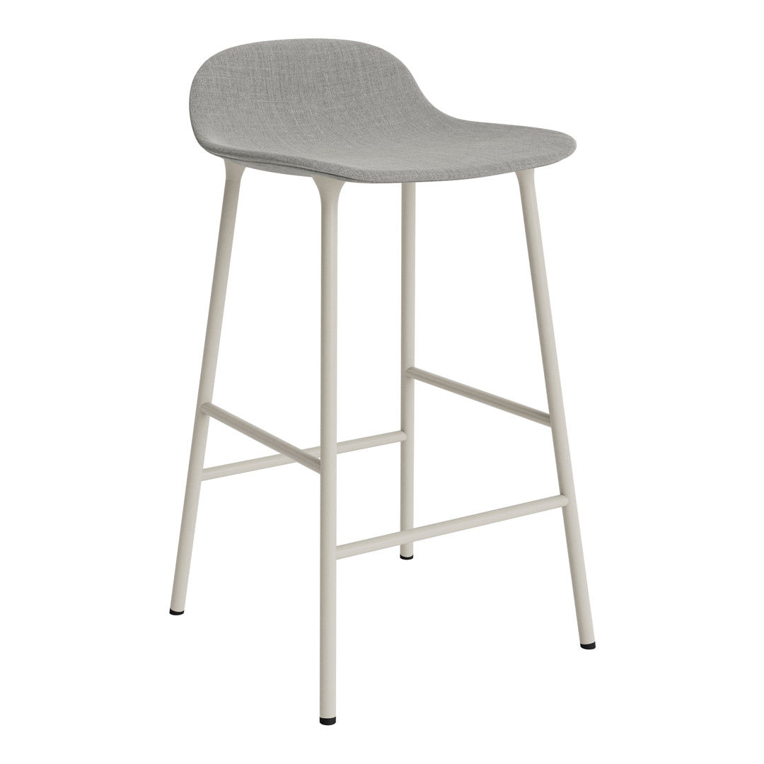 Normann Copenhagen Form Counter Stool - Metal Legs - Upholstered