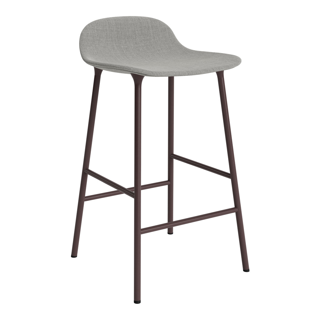 Normann Copenhagen Form Counter Stool - Metal Legs - Upholstered