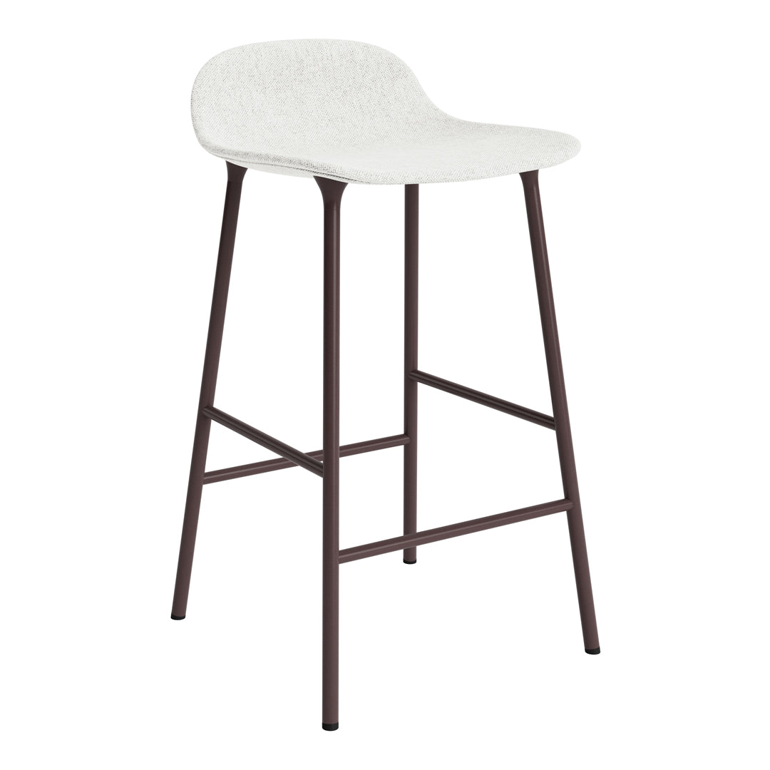 Normann Copenhagen Form Counter Stool - Metal Legs - Upholstered