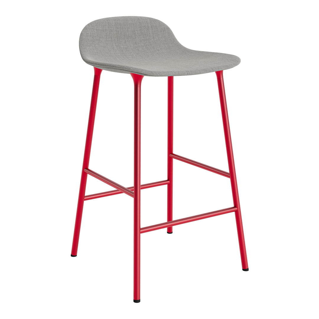 Normann Copenhagen Form Counter Stool - Metal Legs - Upholstered