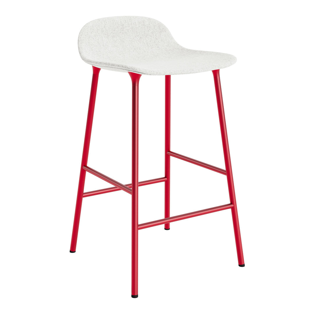 Normann Copenhagen Form Counter Stool - Metal Legs - Upholstered