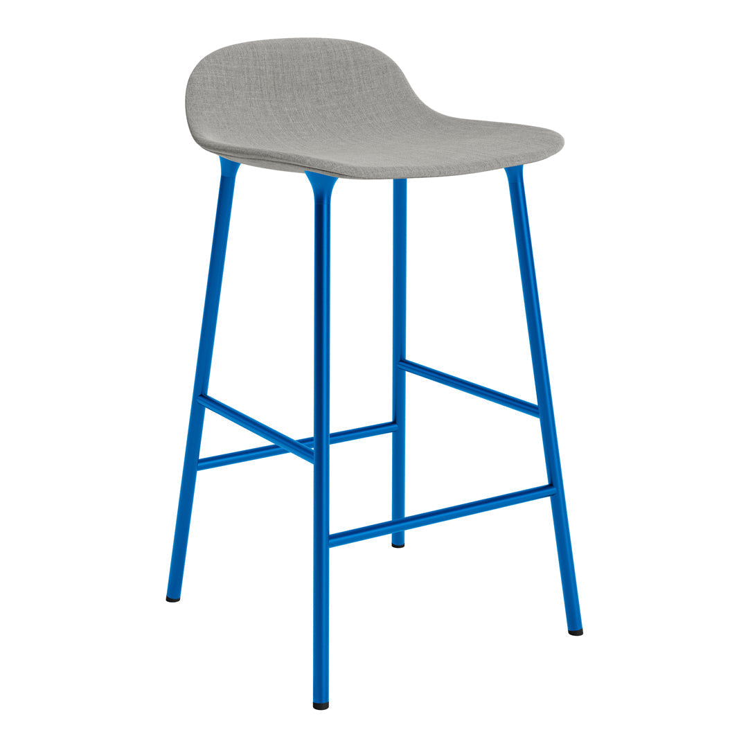 Normann Copenhagen Form Counter Stool - Metal Legs - Upholstered