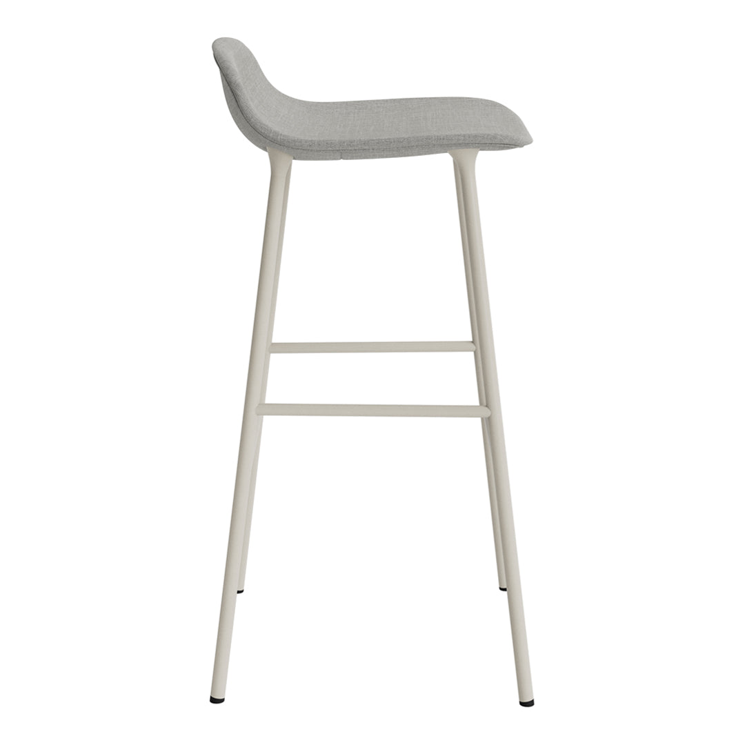 Normann Copenhagen Form Bar Stool - Metal Legs - Upholstered