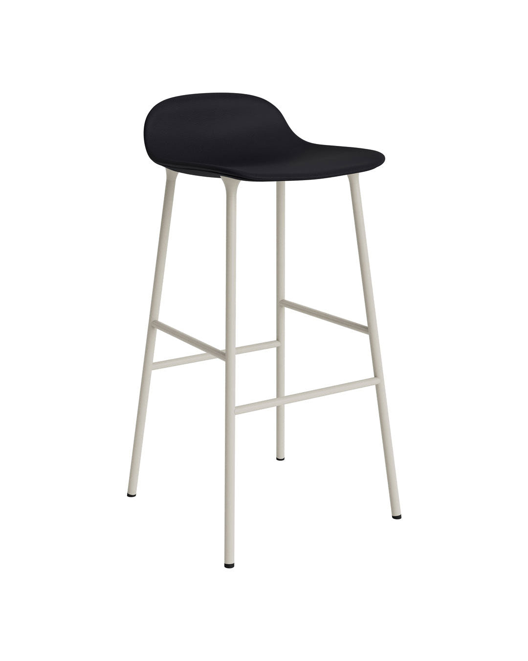 Normann Copenhagen Form Bar Stool - Metal Legs - Upholstered