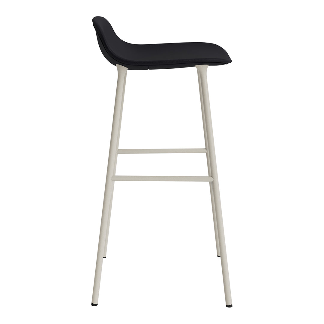 Normann Copenhagen Form Bar Stool - Metal Legs - Upholstered