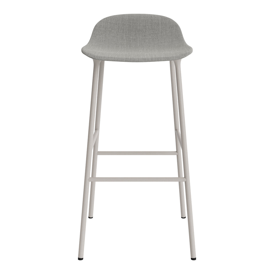 Normann Copenhagen Form Bar Stool - Metal Legs - Upholstered