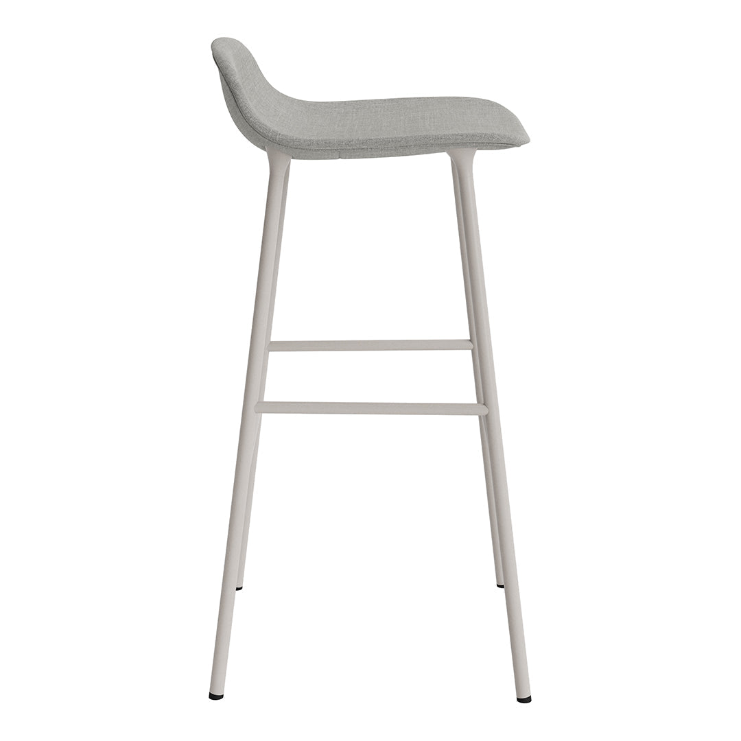 Normann Copenhagen Form Bar Stool - Metal Legs - Upholstered