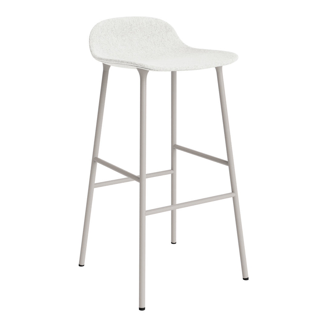Normann Copenhagen Form Bar Stool - Metal Legs - Upholstered
