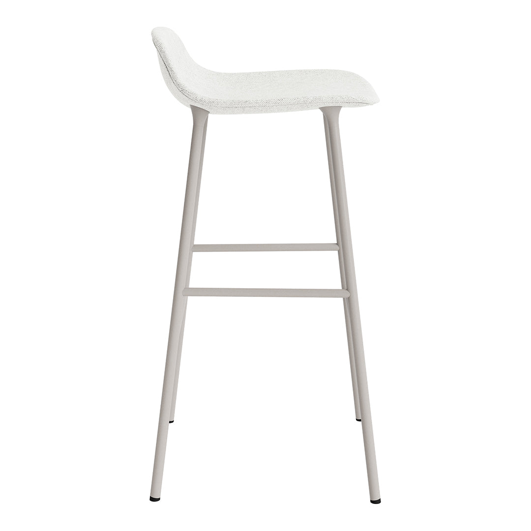 Normann Copenhagen Form Bar Stool - Metal Legs - Upholstered