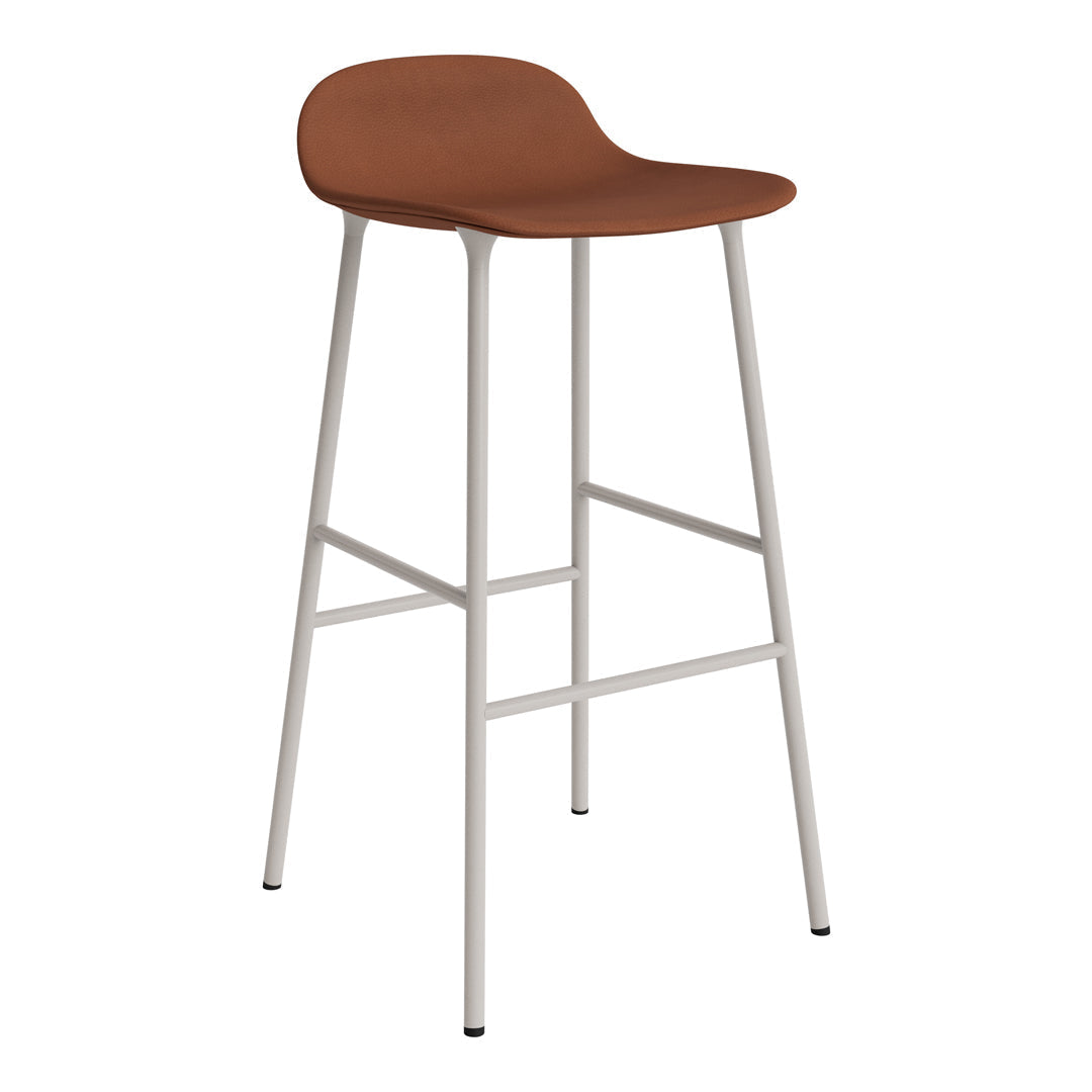 Normann Copenhagen Form Bar Stool - Metal Legs - Upholstered