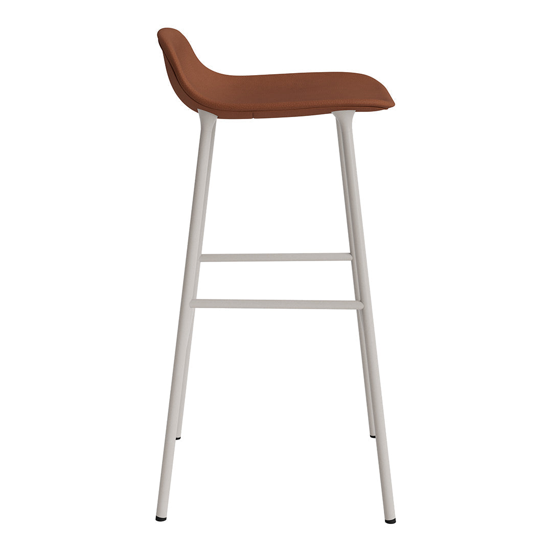Normann Copenhagen Form Bar Stool - Metal Legs - Upholstered