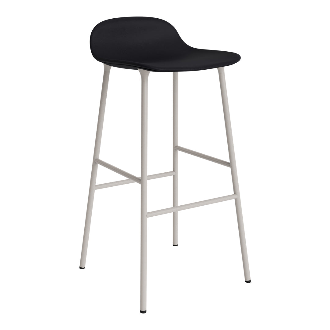 Normann Copenhagen Form Bar Stool - Metal Legs - Upholstered
