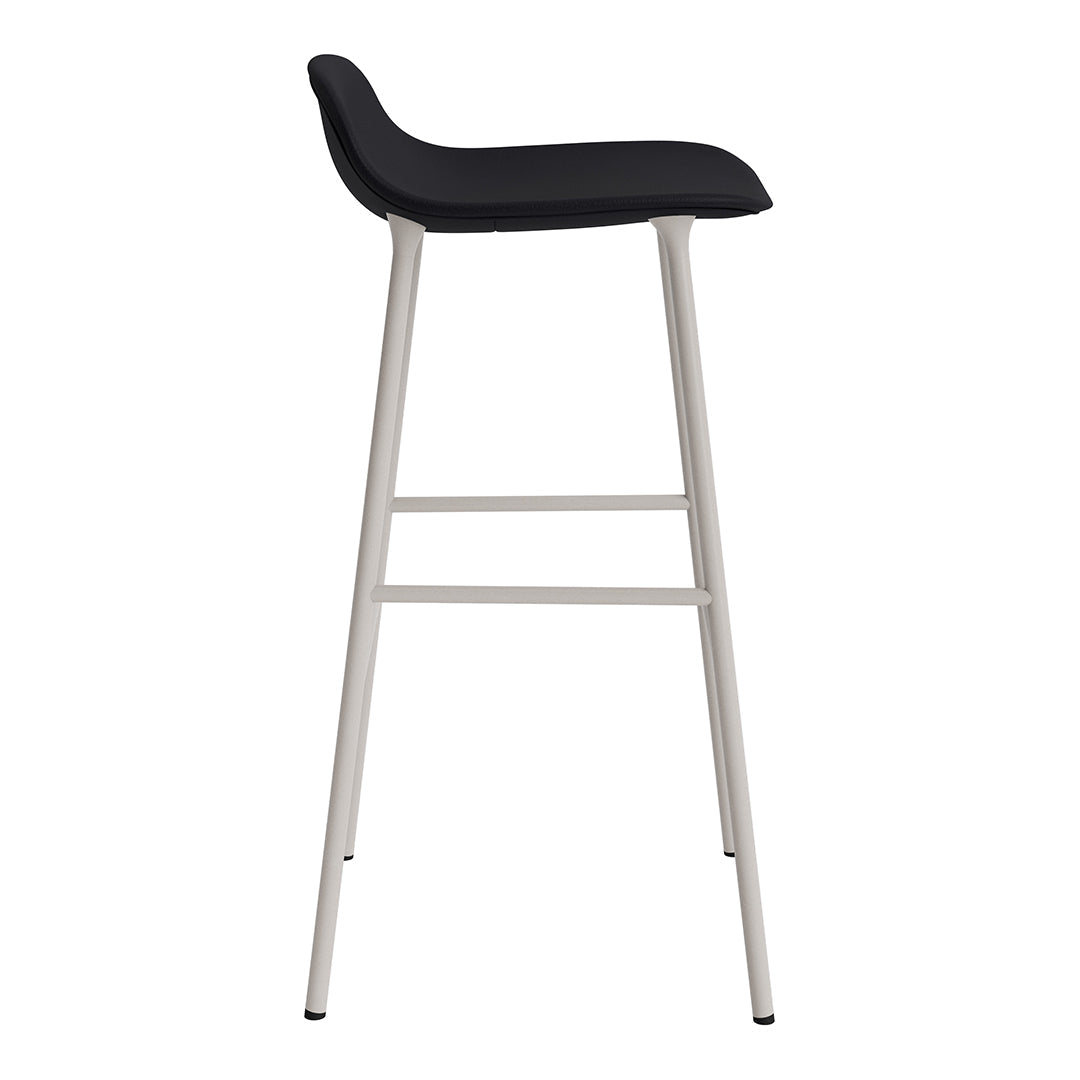 Normann Copenhagen Form Bar Stool - Metal Legs - Upholstered