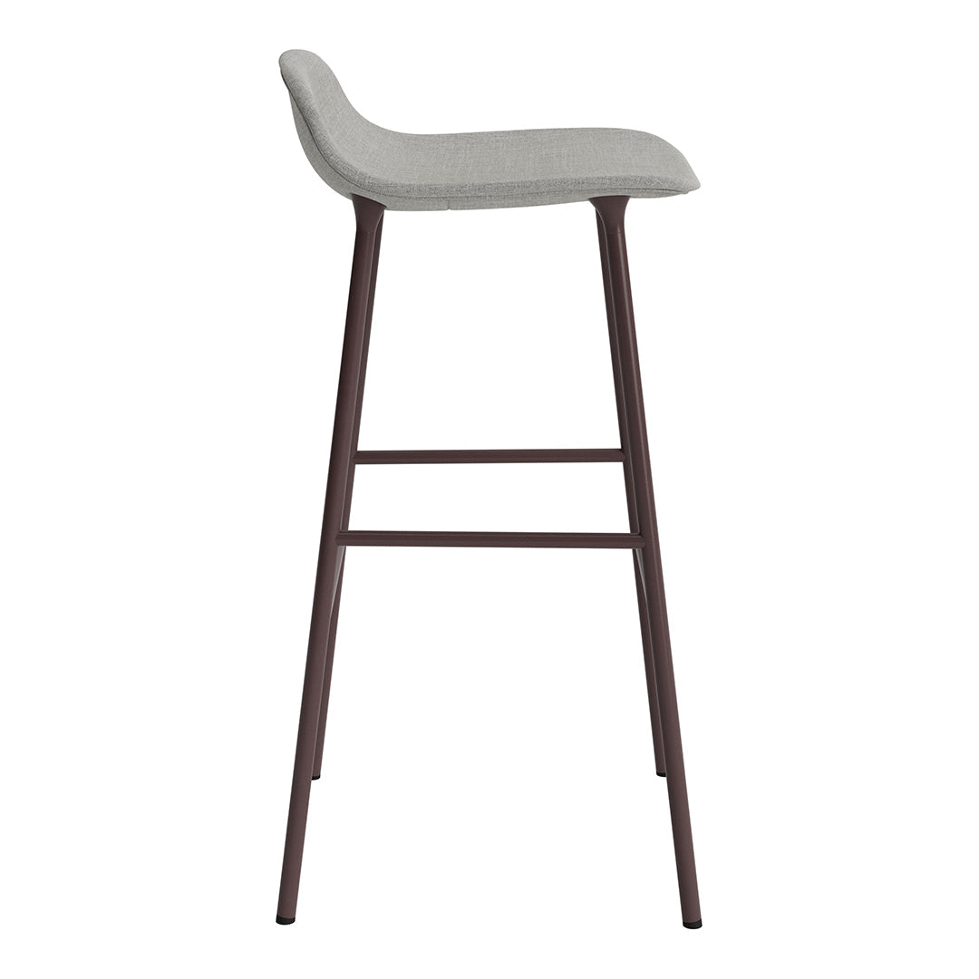 Normann Copenhagen Form Bar Stool - Metal Legs - Upholstered
