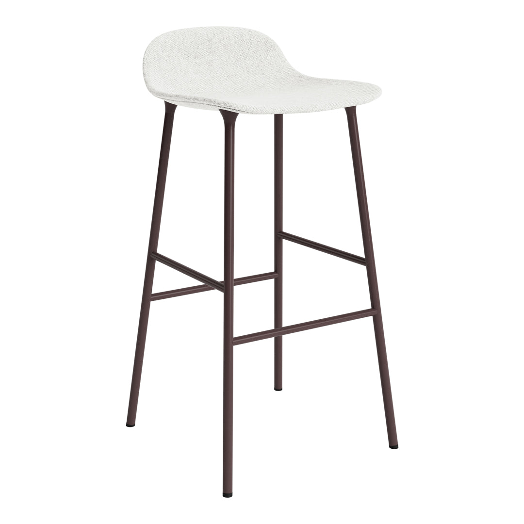 Normann Copenhagen Form Bar Stool - Metal Legs - Upholstered