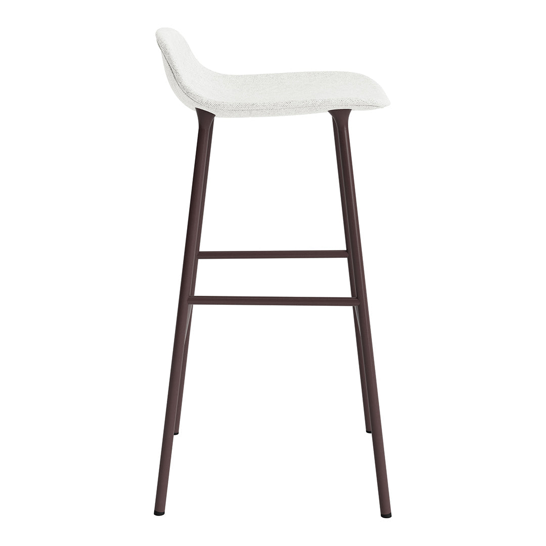 Normann Copenhagen Form Bar Stool - Metal Legs - Upholstered