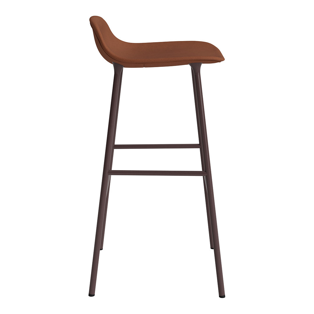 Normann Copenhagen Form Bar Stool - Metal Legs - Upholstered