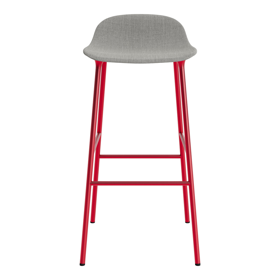 Normann Copenhagen Form Bar Stool - Metal Legs - Upholstered
