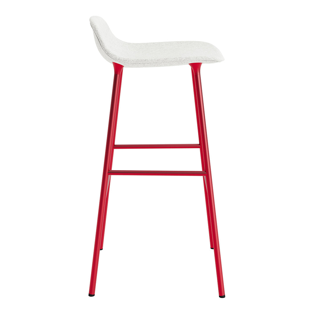 Normann Copenhagen Form Bar Stool - Metal Legs - Upholstered