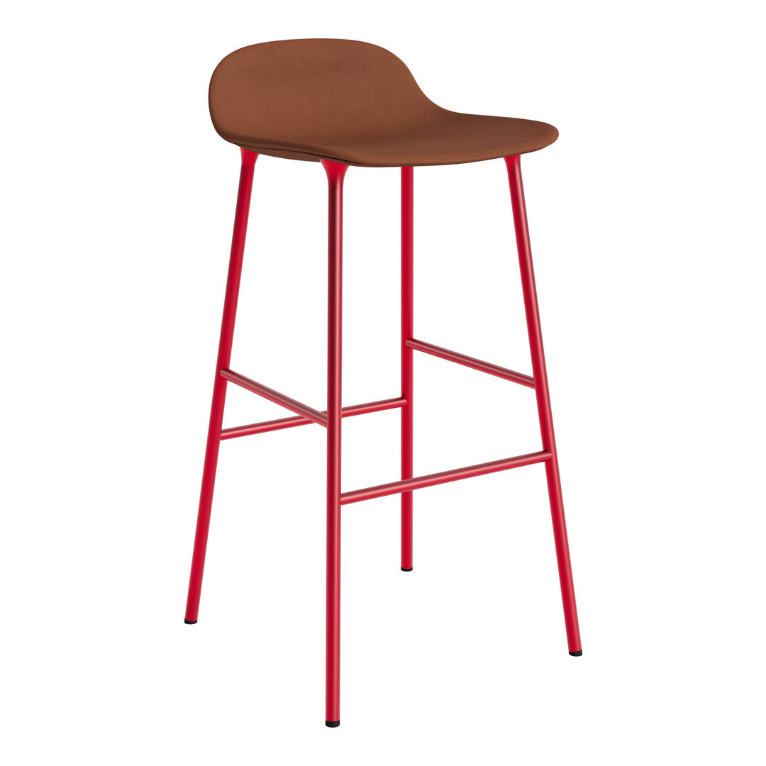 Normann Copenhagen Form Bar Stool - Metal Legs - Upholstered