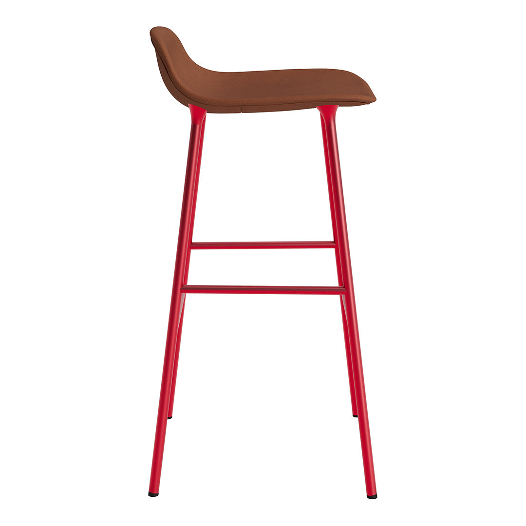 Normann Copenhagen Form Bar Stool - Metal Legs - Upholstered