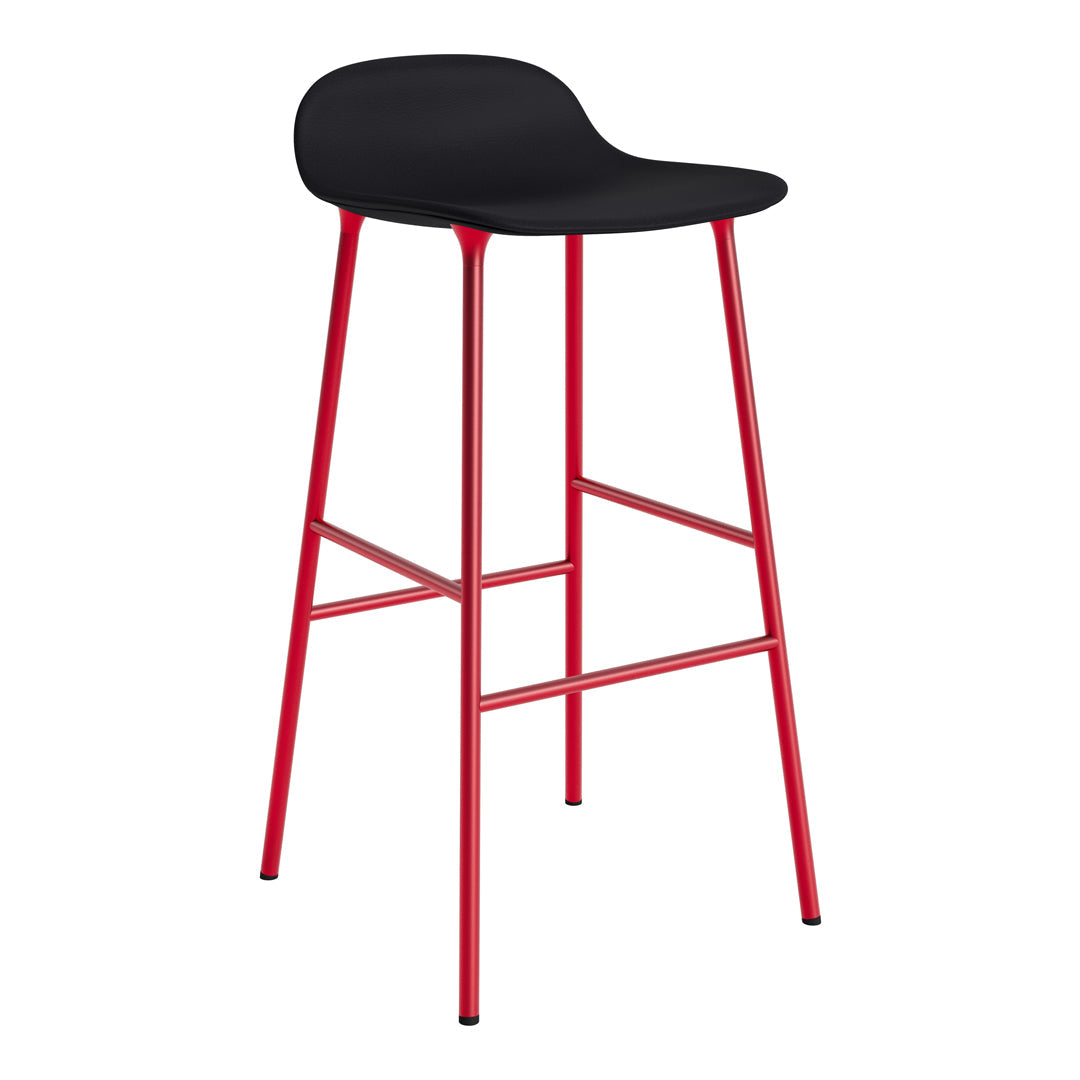 Normann Copenhagen Form Bar Stool - Metal Legs - Upholstered