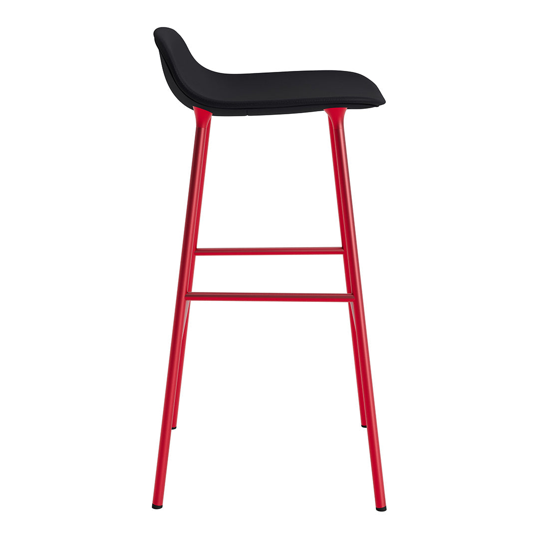 Normann Copenhagen Form Bar Stool - Metal Legs - Upholstered