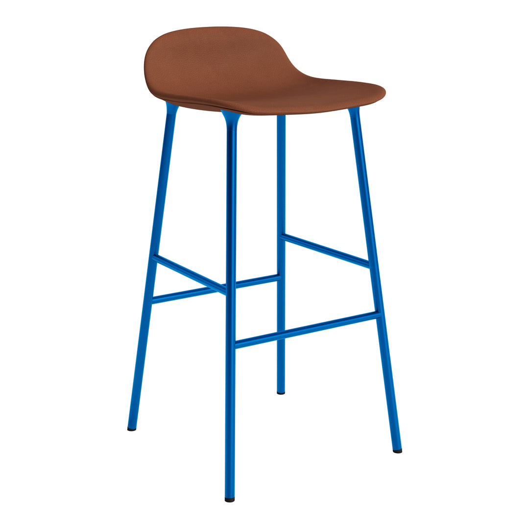 Normann Copenhagen Form Bar Stool - Metal Legs - Upholstered