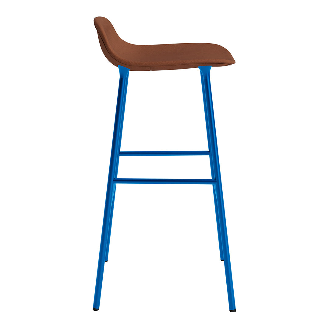 Normann Copenhagen Form Bar Stool - Metal Legs - Upholstered