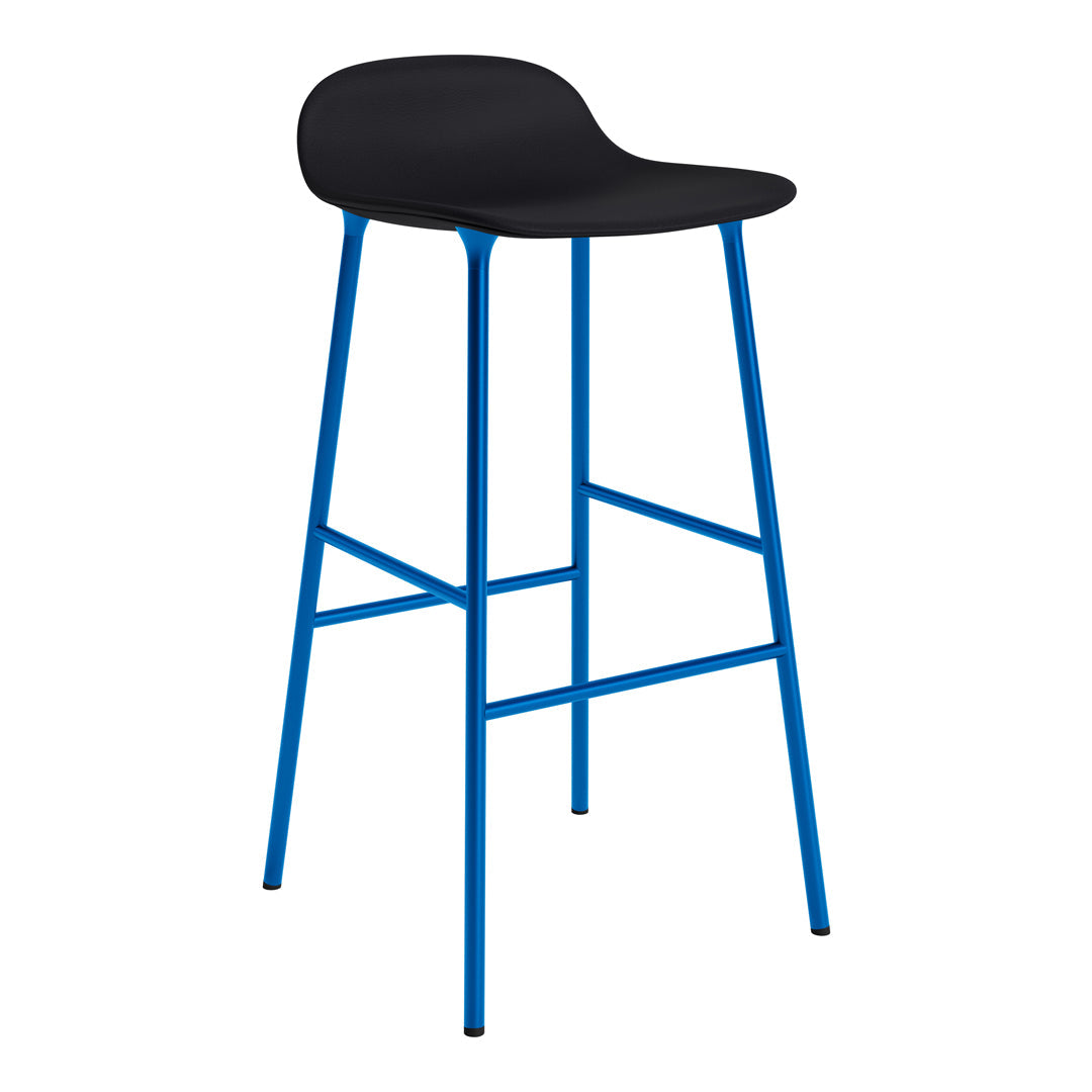 Normann Copenhagen Form Bar Stool - Metal Legs - Upholstered