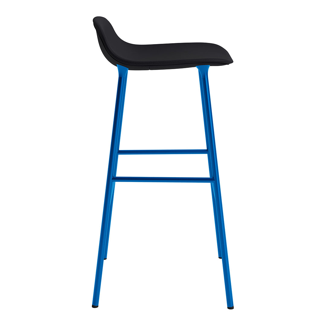 Normann Copenhagen Form Bar Stool - Metal Legs - Upholstered