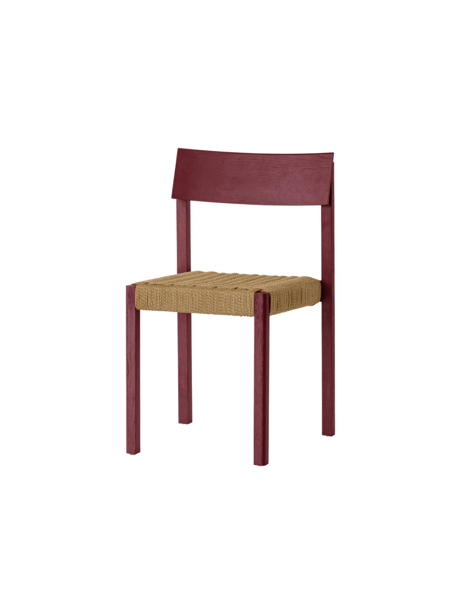 Audo Mauro Dining Chair – Paper Cord Seat / French Red Oak