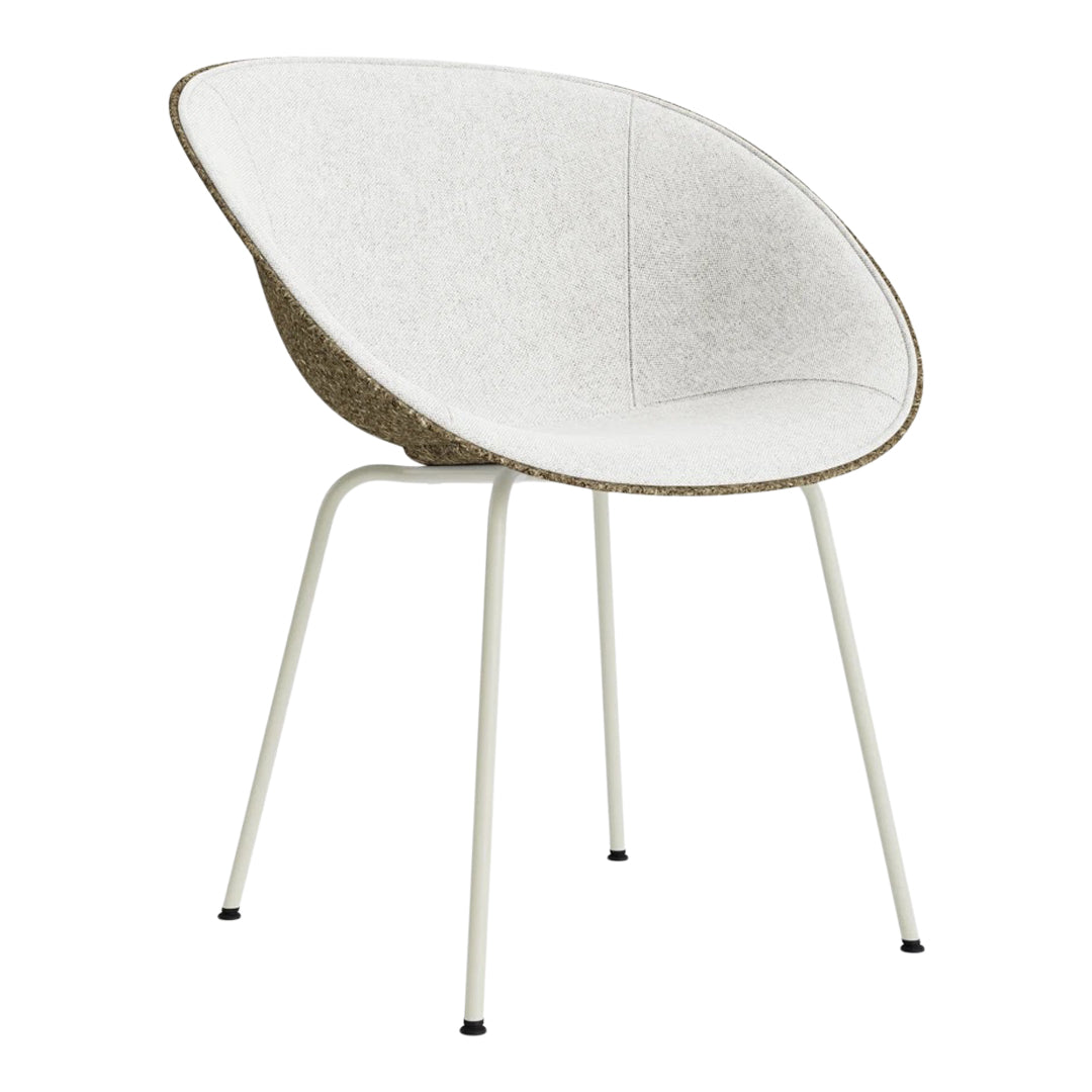 Normann Copenhagen Mat Dining Chair w/ Arms - Front Upholstered