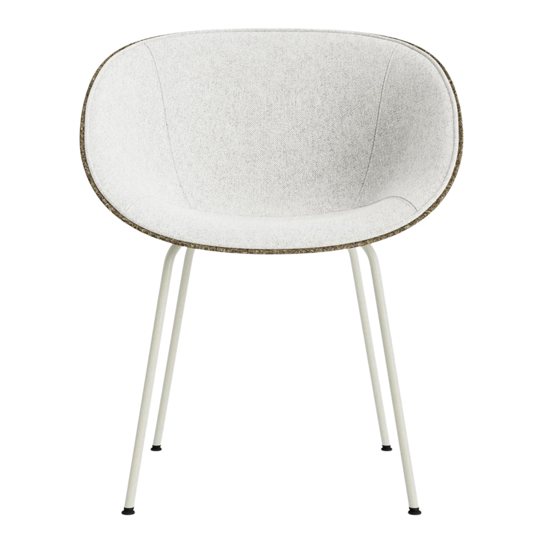 Normann Copenhagen Mat Dining Chair w/ Arms - Front Upholstered